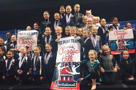 Gymnastics Apex Gymnasts Win Team Competition At Frederick Classic On