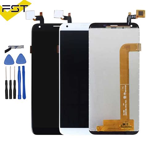 Black White For Oukitel K Lcd Display Touch Screen Screen Digitizer