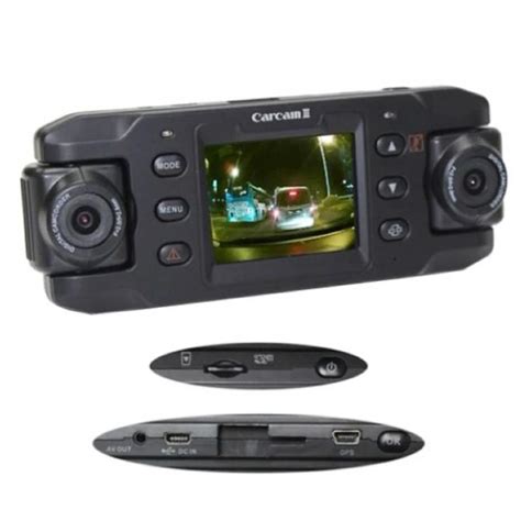 Car Camera Dual Lens Auto Dvrs Car Dvr With Gps Dash Cam Recorder Video Camcorder Full Hd 1080p