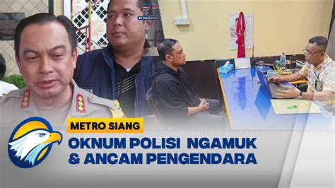 Oknum Polisi Di Palembang Ngamuk Ancam Pengendara YouTube