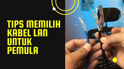 Perbedaan Kabel Lan Utp Ftp Cat 5 Cat 6 Youtube