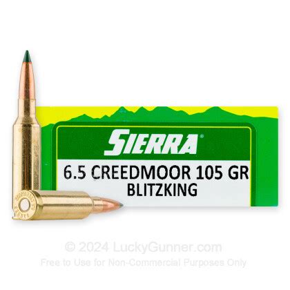 Premium Creedmoor Ammo For Sale Grain Blitzking Ammunition In