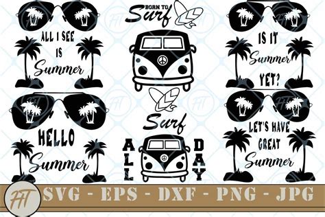 Summer Svg Bundle Summer Quotes Svg Graphic By Hmtypes1 · Creative Fabrica