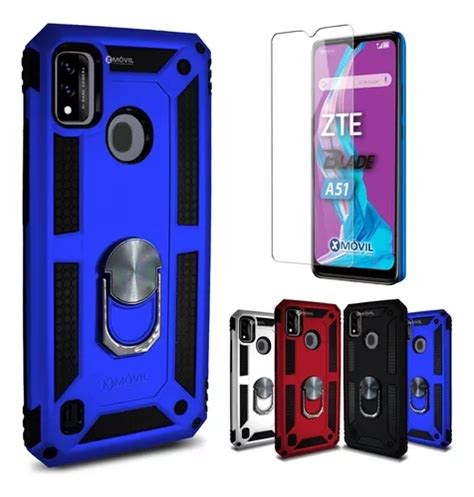 Funda Para Zte Uso Rudo Con Anillo Sujetador Xmovil Envío gratis