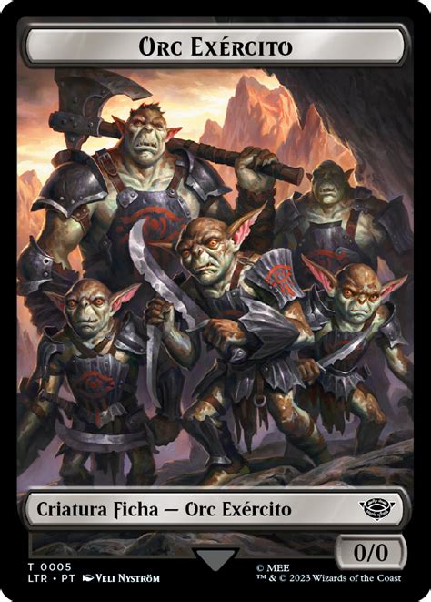 Lista De Decks De Commander De O Senhor Dos Anéis Contos Da Terra Média™