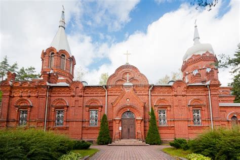 The Holy Cross Church of Kouvola, Finland Stock Photo - Image of finland, brick: 139364334