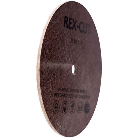 Rex Cut Abrasives Deburring Wheel Dia Face Width Hole