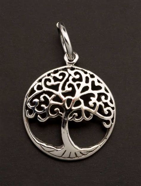 Pendentif Arbre De Vie Celte Bijou En Argent G Tree Of Life