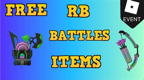 Free Rb Battle Items Youtube