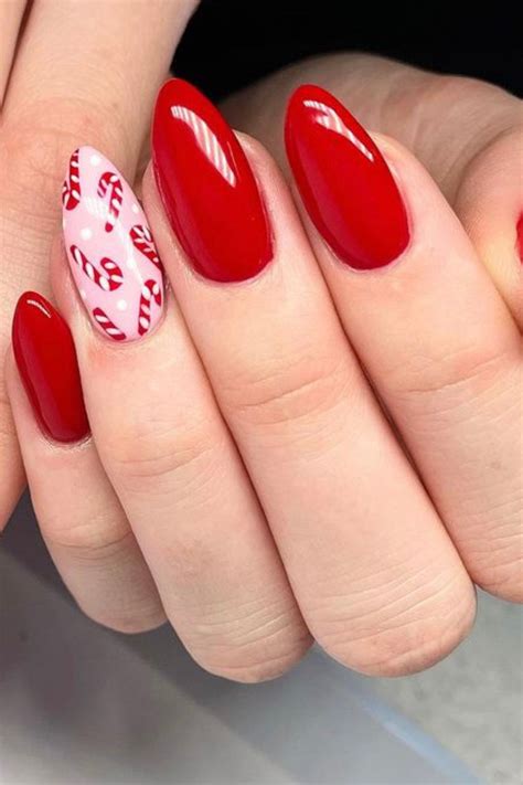 77 Fun And Festive Christmas Nails To Copy In 2024 Nail Designs Winter