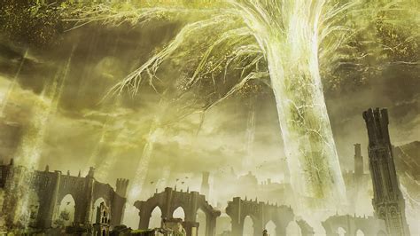 elden rings erdtree   magnificent art print cook  becker