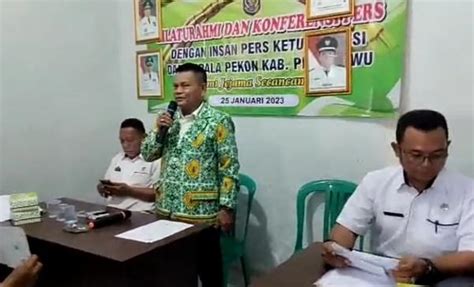 Ketua Apdesi Pringsewu Wartawan Sebagai Partner Bagi Kepala Pekon