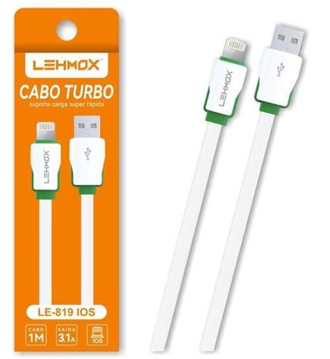 Comprar Cabo Usb Para Ligthing Turbo A M Lehmox R Atacadum