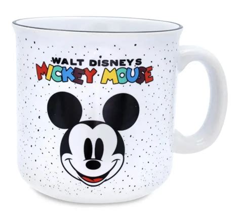 DISNEY MICKEY MOUSE Rainbow Ceramic Camper Mug Holds 20 Ounces 15 48