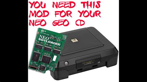 Neo Geo Cd Sd Loader Install Youtube