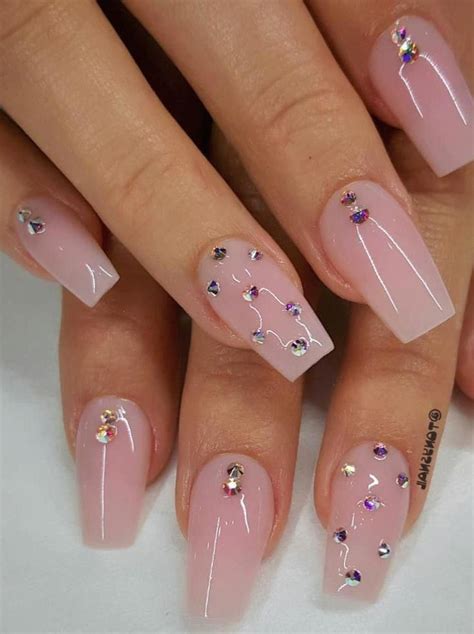 Modern Nails Polygel Nails City Nails Pearl Nails Simple