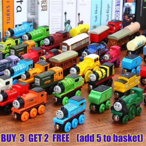 THE TANK ENGINE Tender Wooden Magnetic Railway Train Truck Car Thomas