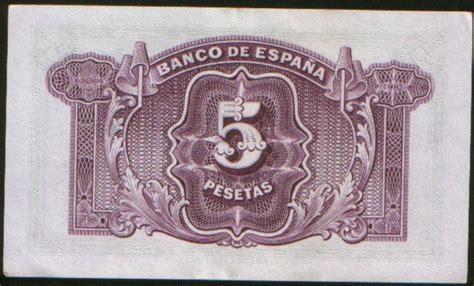 Spain 5 Pesetas 1935 XF Kupindo 73698605