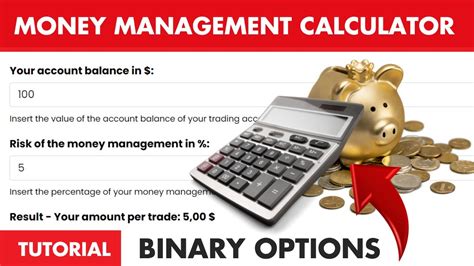 Binary Options Money Management Calculator Of Binaryoptions