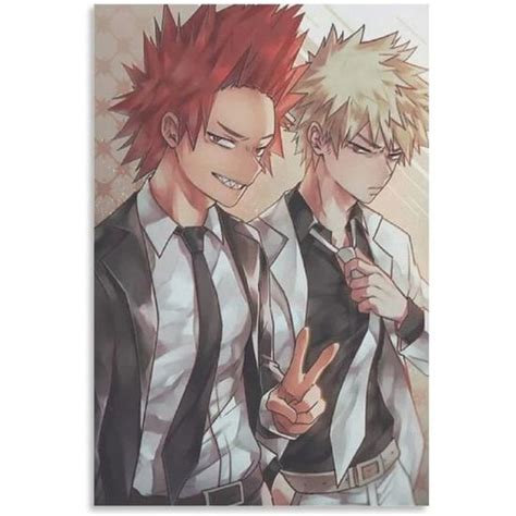 Katsuki Bakugo My Hero Academia Poster Mural Art D233co Pour Salon 40 X