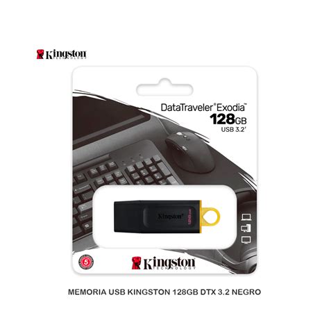 MEMORIA USB KINGSTON 128GB DTX 3 2 NEGRO