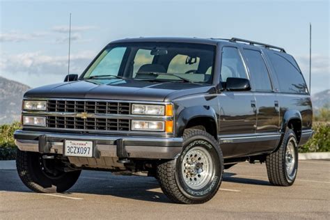 No Reserve 1993 Chevrolet Suburban K2500 Silverado 4x4 For Sale On Bat Auctions Sold For