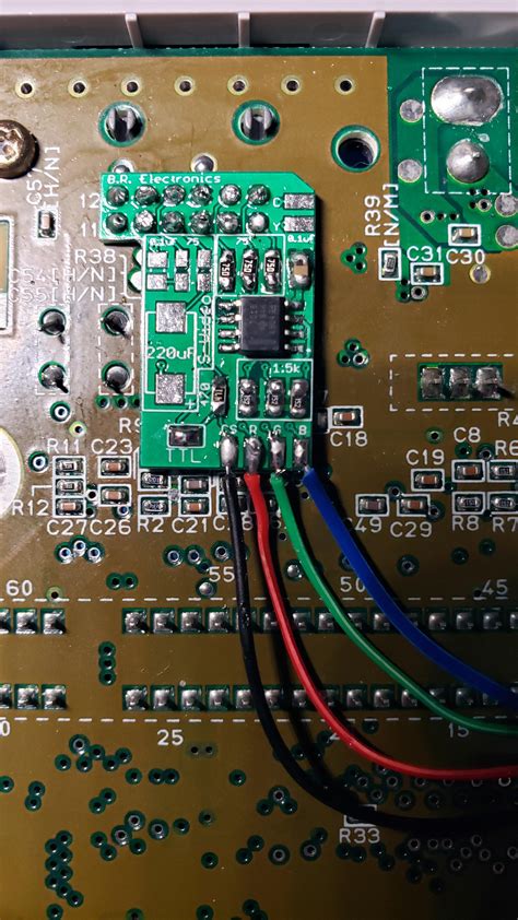 Capacitors Chip On Rgb Mod In Correct Place R Consolerepair