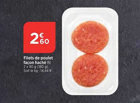 Promo Filets De Poulet Façon Haché chez Bi1 iCatalogue fr