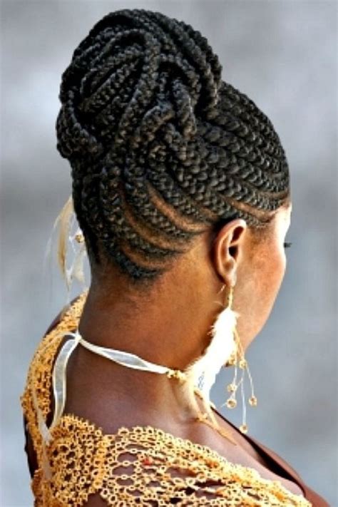 Image result for African Cornrow Ponytail Hairstyles | Braided ...