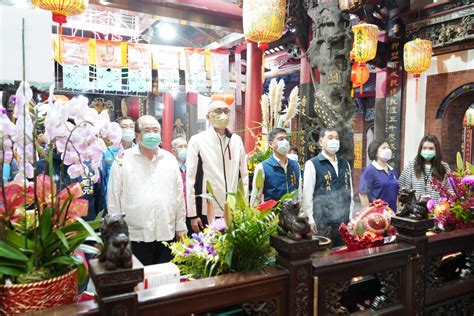 神農文化祭開幕 謝政達至三重先嗇宮參拜祈福