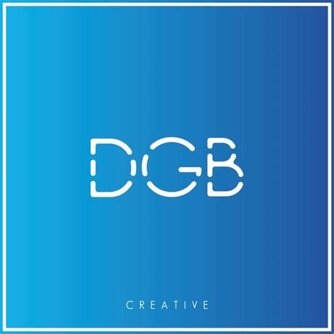 Dgb Premium Vector Ltimo Dise O De Logotipo Dise O Creativo De