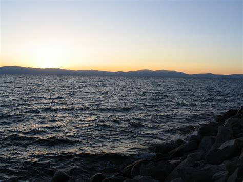 Sunset Set At Cave Rock Lake Tahoe Zephyr Cove Nevada Flickr