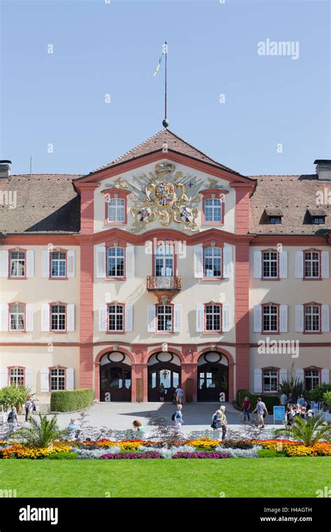 Baroque Castle Island Mainau Stock Photo Alamy