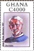 Stamp Jens Skou Ghana Th Anniversary Of Nobel Prizes Mi Gh