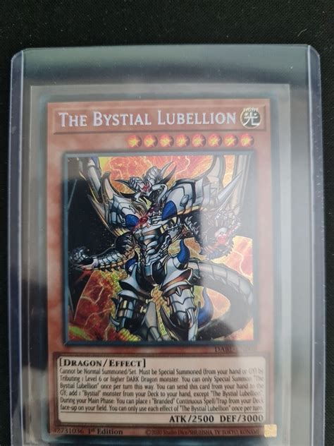 Yu Gi Oh Tcg The Bystial Lubellion Darkwing Blast Dabl En St