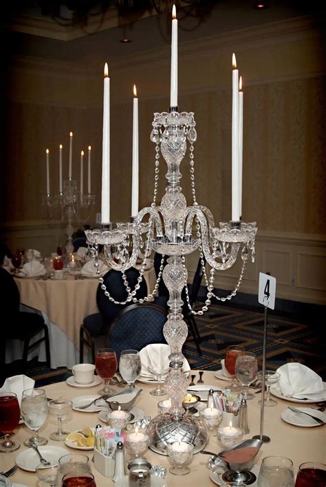 Wholesale Tall Wedding Plastic Candelabra Acrylic Candelabra