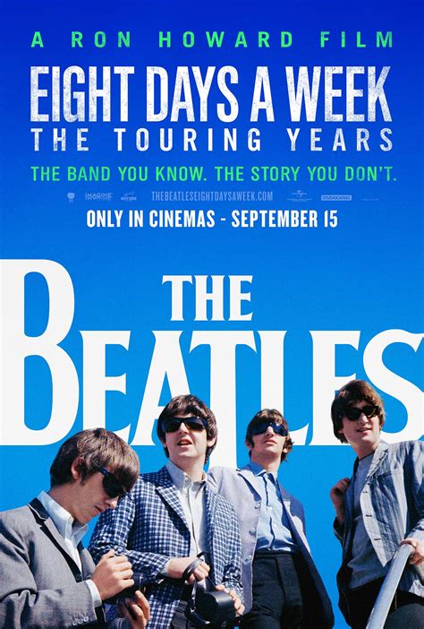 The Beatles: Eight Days a Week (2016) Poster #1 - Trailer Addict