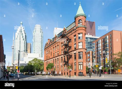 Toronto Canada August 2 2015 View Of The Gooderham Building The