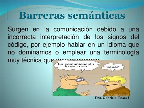 A V Barreras De La Comunicacion