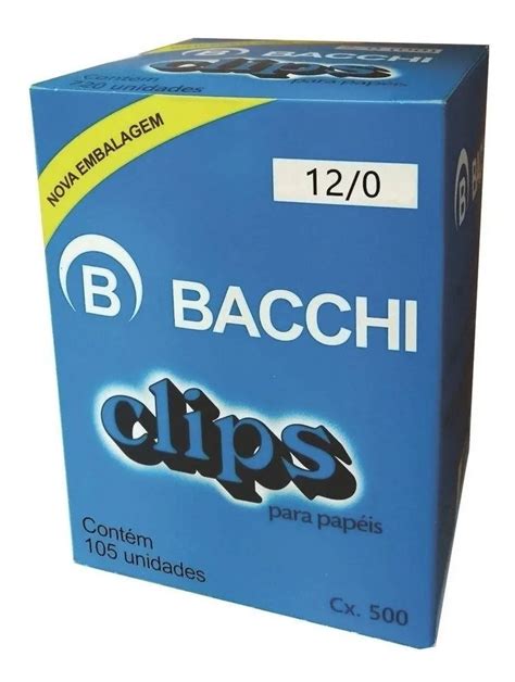 Santa Rosa Paper Clips Galvanizado G Bacchi