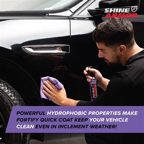 Shine Armor Fortify Quick Coat Ceramic Coating Car Wash Wax