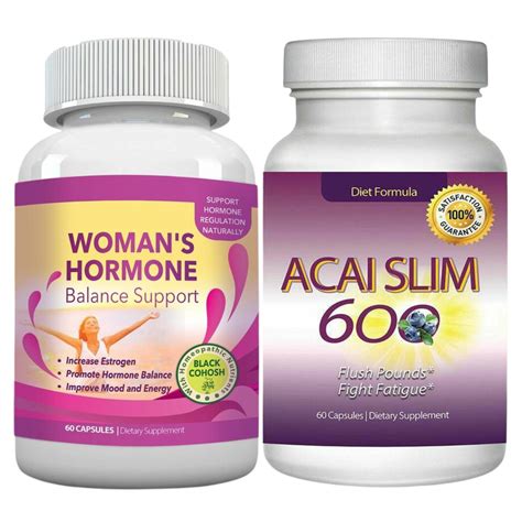 Womens Hormone Balance Estrogen Increase Acai Slim Berry Weight Loss Supplement Ebay