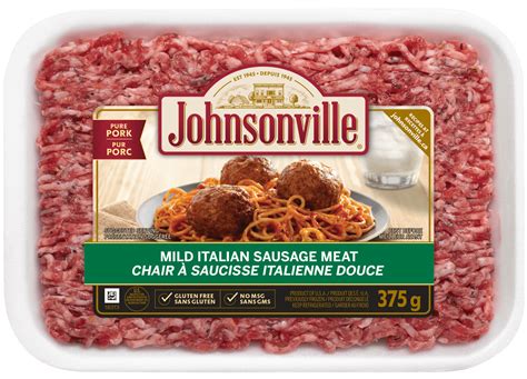 Mild Italian Sausage Meat Johnsonville Ca