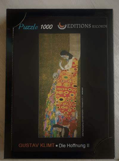 Ricordi Hope Ii Gustav Klimt Rare Puzzles