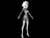 D Model Cartoon Lingerie Model VR AR Low Poly CGTrader