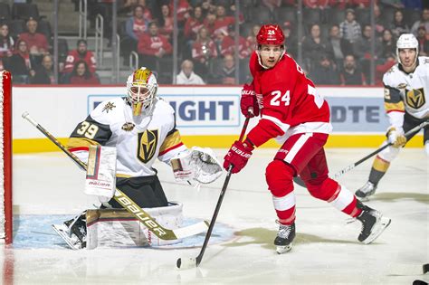 Detroit Red Wings Vs Vegas Golden Knights Gameday Updates Lineups