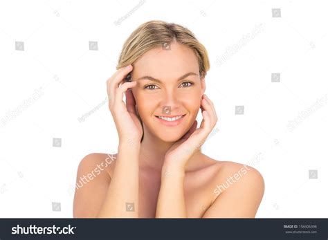 Smiling Pretty Bare Blonde Posing On Stock Photo 158406398 Shutterstock