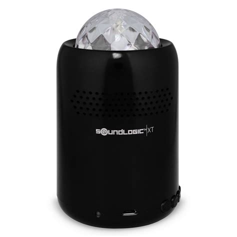 Soundlogic Xt Mini Bluetooth Dance Party Speaker With Disco Lights