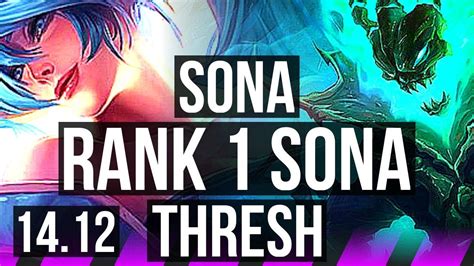 Sona Kai Sa Vs Thresh Zeri Sup Rank Sona Rank Tr