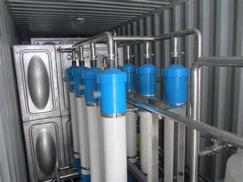 Containerized Water Treatment Plant UF Water Treatment System Plant